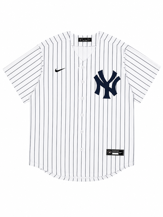 Camiseta MLB New York Yankees Blanca a Rayas